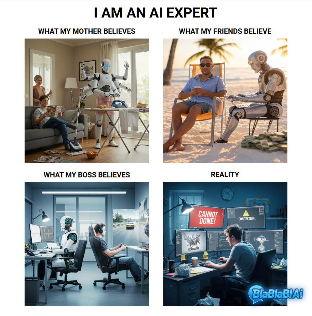 I AM AN AI EXPERT joke